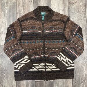 Hand Knit Lauren, Ralph Lauren Sweater size Medium